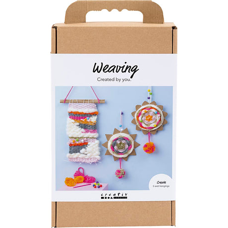 Firma Creativ https: www.cchobby.nl hobbyset-weaving-wall-mountings-diverse-colors-1-box
