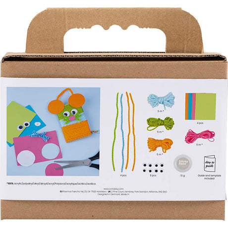 Firma Creativ https: www.cchobby.nl mini-hobbyset-dekoracja-myszy-i-sowy-różne-kolory-1-pudełko