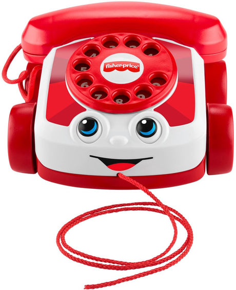 Fisher Price Fisher Price – telefon do czatu w kolorze rubinowo-czerwonym z okazji 80. rocznicy firmy Mattel