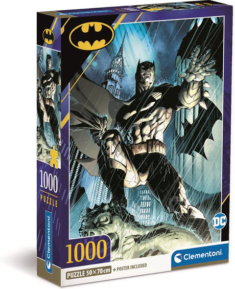 Clementoni - puzzle - 1000 elementów - Batman 2020 - od 14 lat - kolekcja wysokiej jakości