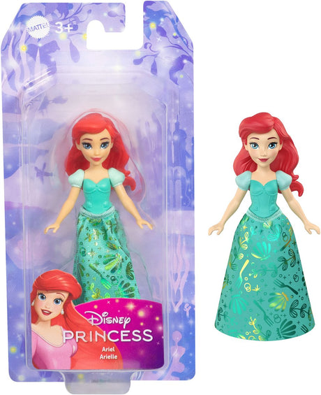 Mała lalka Disney Princess Ariel Core, mała lalka, kobieta, 3 lata, chłopiec, dziewczynka, 95,4 mm, 50 g