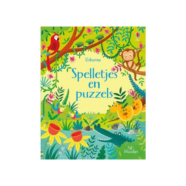 Wydawnictwo WPG Usborne Gry i łamigłówki - Książka z łamigłówkami