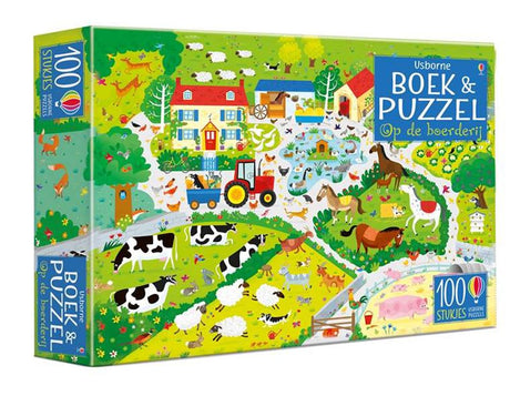 Książka „Usborne na farmie” – puzzle