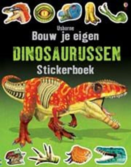 Książka z naklejkami wydawcy WPG: zbuduj własne dinozaury