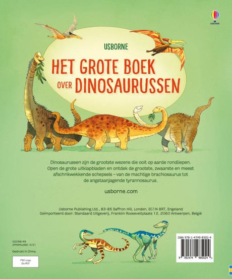 Wielka księga o wielkich dinozaurach