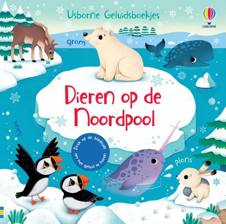 Geluidenboek: dieren op de noordpool. 1+ | 2 stuks