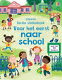 Stickerboek: voor het eerst naar school | 2 stuks