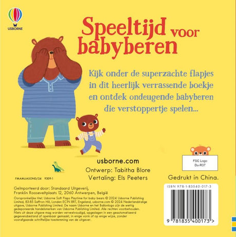 Usborne czas na zabawę dla małych misiów