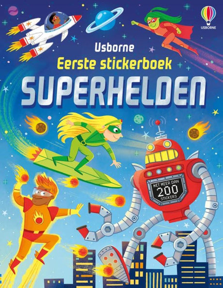 Superhelden. stickerboek. 3+ | 2 stuks