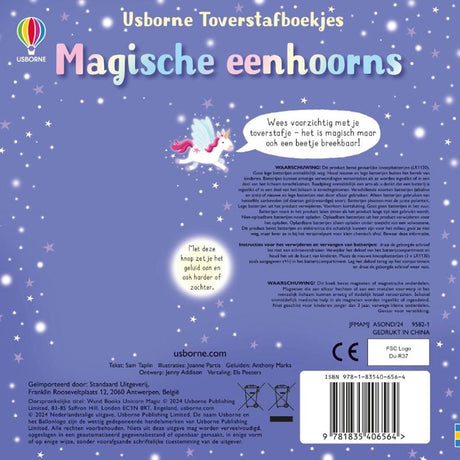 Książka dźwiękowa: Magiczne jednorożce. 3+