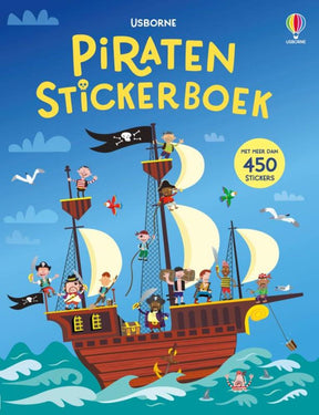 Książka z naklejkami z piratami 5+