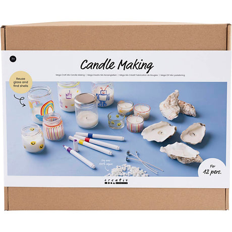 Firma Creativ https: www.cchobby.nl group-set-candles-making-świeczniki-na-podgrzewacze-1-pudełko