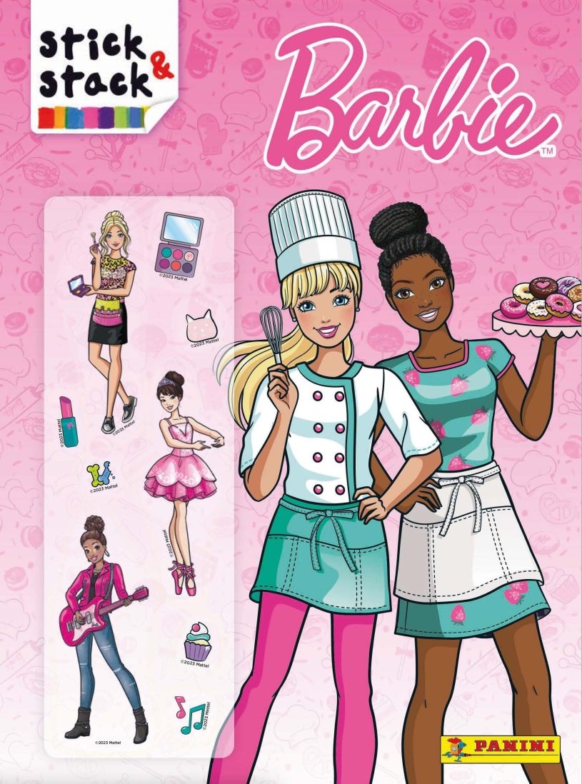 Stick stack barbie stcikerboek