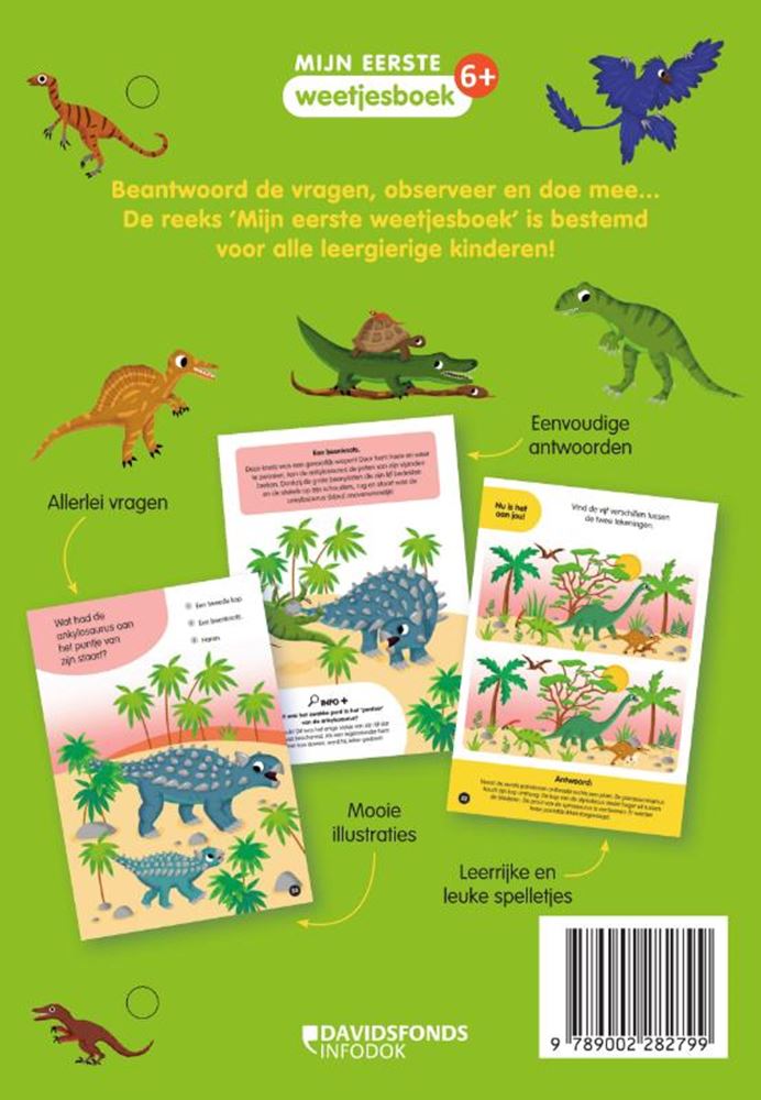 Boek specials nederland bv mijn eerste weetjesboek: dinosaurussen | 3 stuks