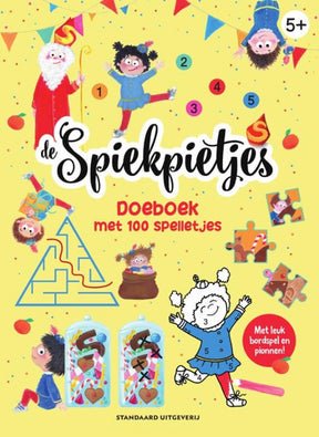 Spiekpiet: doeboek met 100 spelletjes 5+