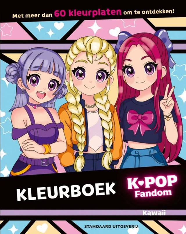 K-pop fandom kleurboek 7+