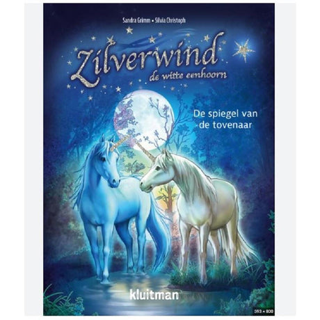 Kluitman Silverwind, biały jednorożec - lustro maga