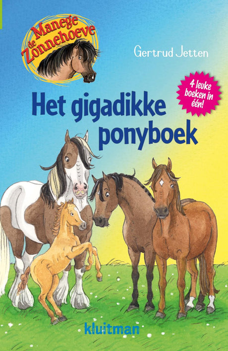 Szkoła jazdy konnej Kluitman De Zonnehoeve Książka o wielkich kucykach