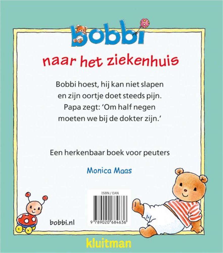 Wydawca Kluitman Bobbi do szpitala. 2+
