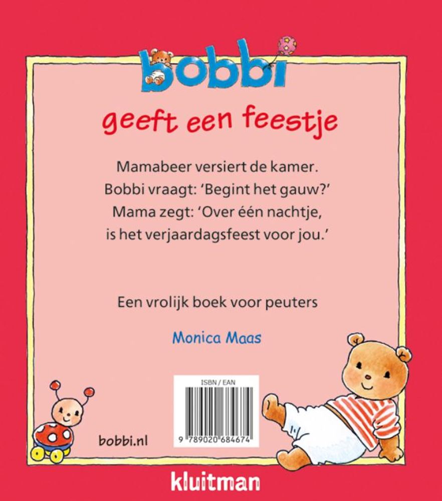 Wydawca Kluitman Bobbi urządza imprezę 2+
