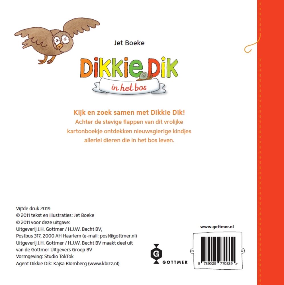 Grupa wydawców Gottmera Flapjesboek: Gruby w lesie. 1+