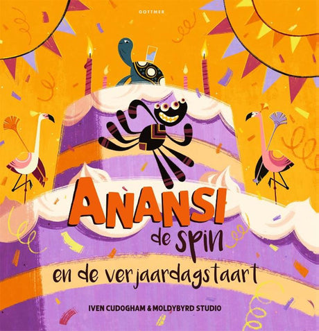 Wydawcy Gottmer grupują Anansi pająk i tort urodzinowy 3+