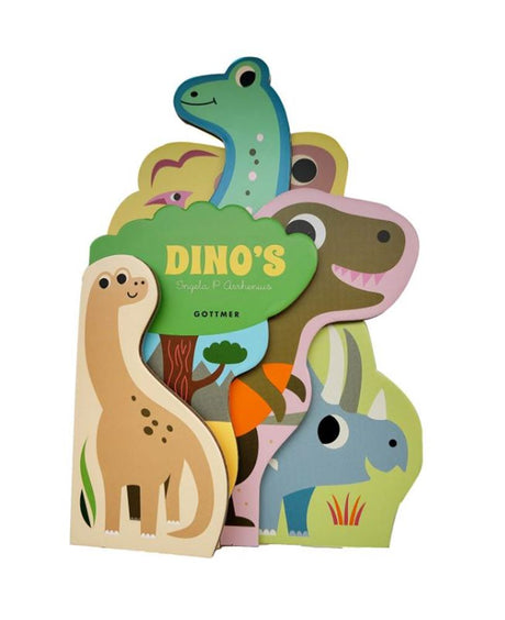 Książka planszowa Dinozaury 2+