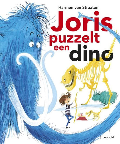 Wydawca WPG, Joris, układa puzzle z dinozaurem. 4+