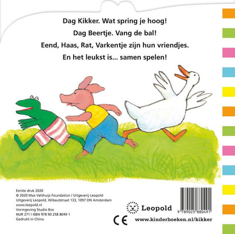 Centraal Boekhuis to moja pierwsza książka o żabach. 2+