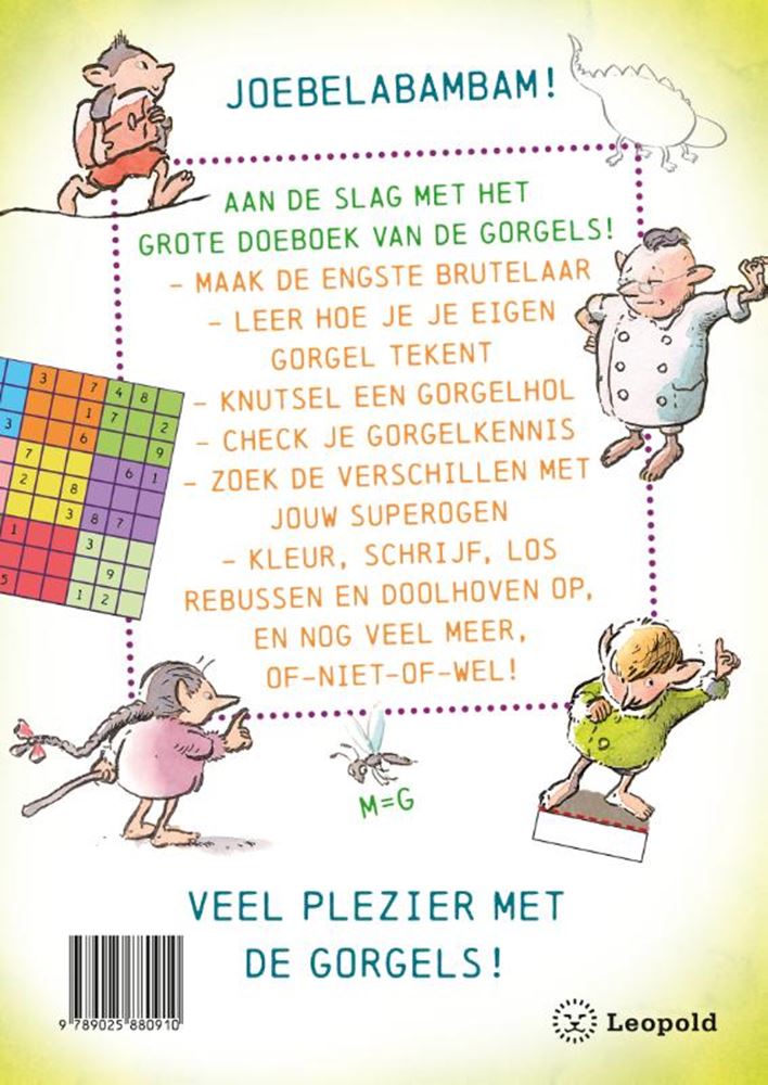 Wpg publikuje Doeboek Gorgels. 7+