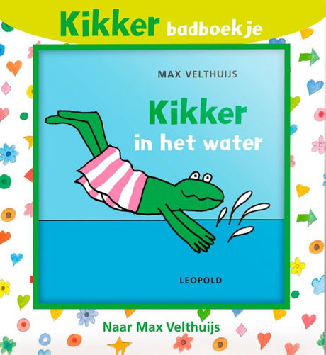 Żaba w wodzie. książka do kąpieli. 0+