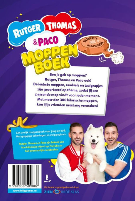 Książka z dowcipami Rutgera, Thomasa i Paca