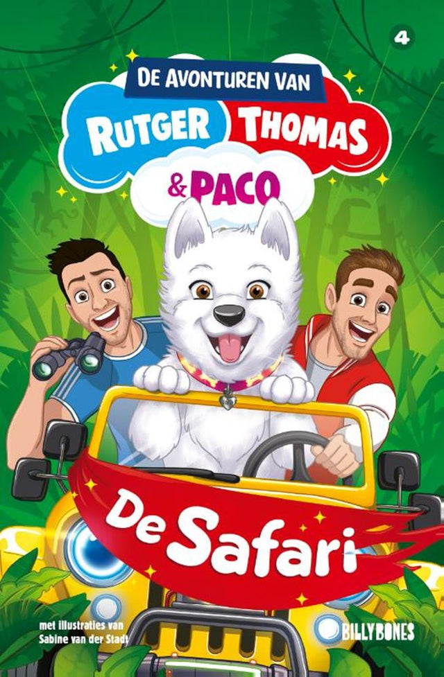 Rutger, Thomas i Paco 4: safari.