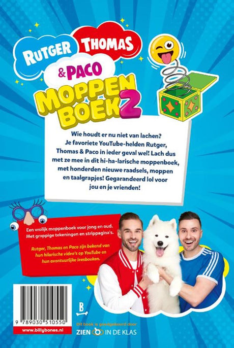 Książka z dowcipami Rutgera, Thomasa i Paca