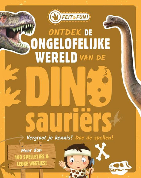 Fakty i zabawa wydawców Rebo; dinozaury. 7+