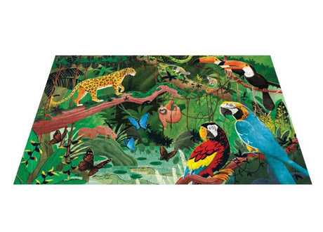 Rebo Amazon - książka + puzzle