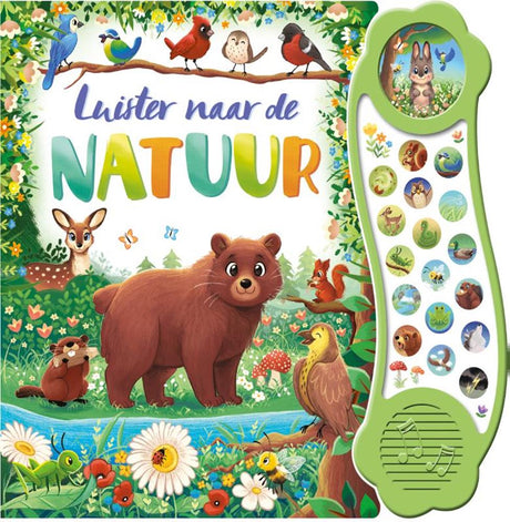 Książka dźwiękowa wydawcy Rebo: słuchaj natury. 3+