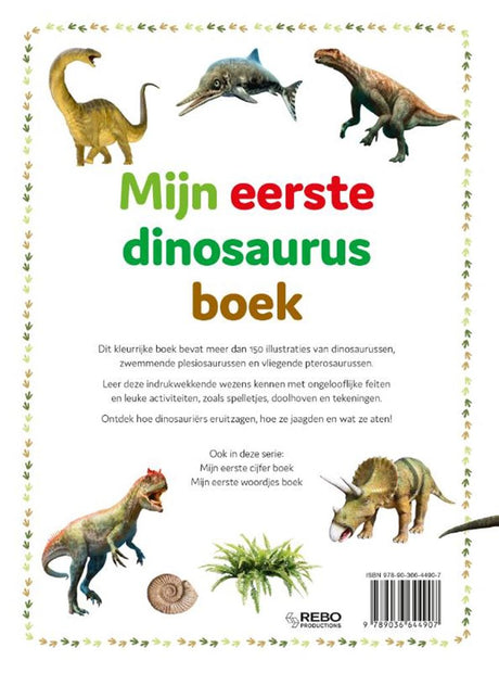 Rebo wydaje moją pierwszą książkę o dinozaurach 4+