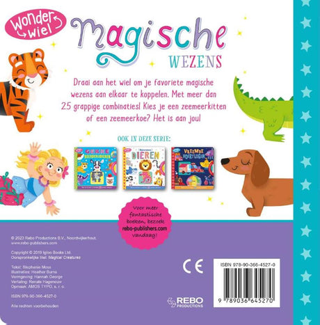Wydawnictwo Rebo Magiczne stworzenia - Wonder Wheel 2+