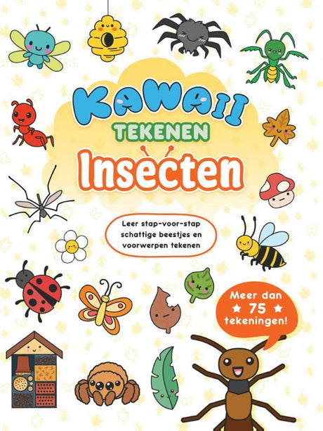 Rebo publishers kawaii tekenen insecten 6+