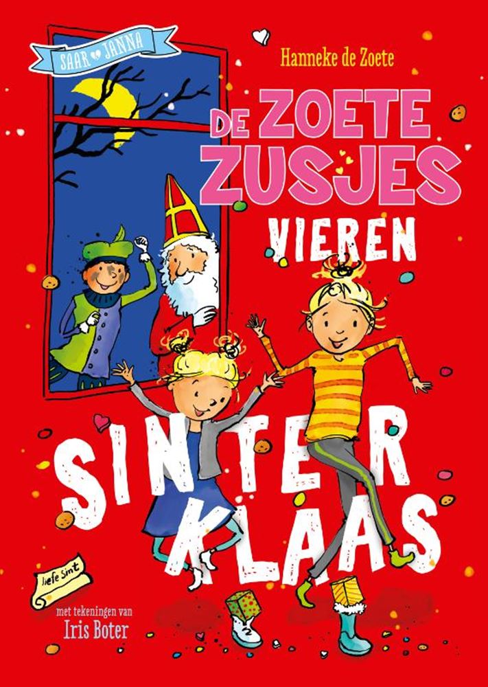 Central Book House, słodkie siostry świętują Sinterklaas