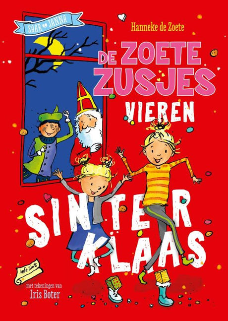 Central Book House, słodkie siostry świętują Sinterklaas