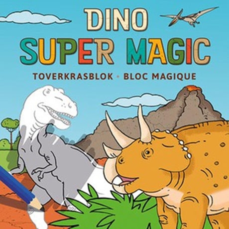 Super magiczny blok do drapania Deltas Dino