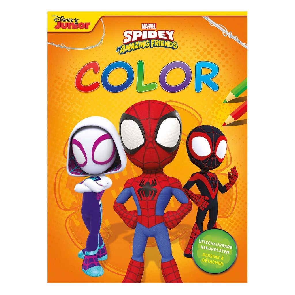 Kolorowanka Marvel Spide i jego niesamowici przyjaciele