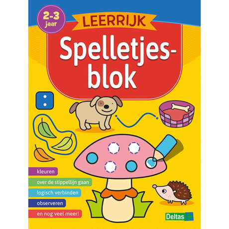 Blok gry edukacyjnej Deltas na 2-3 lata