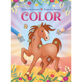 Blok kolorystyczny Deltas I love horse