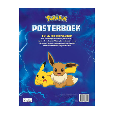 Książka z plakatami pokemonów Deltas