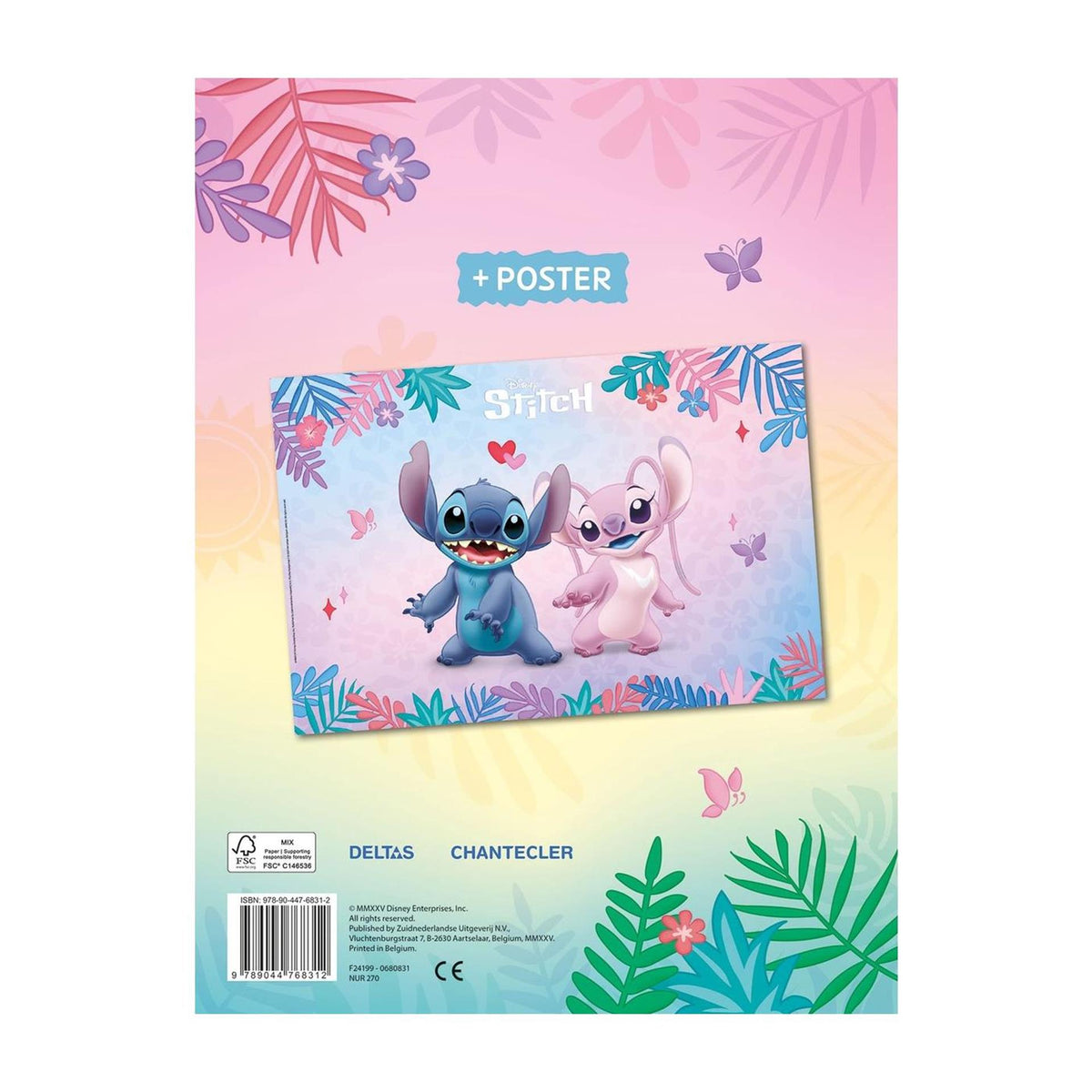 Ścieg Delta Disney Viva Colorama (z plakatem).