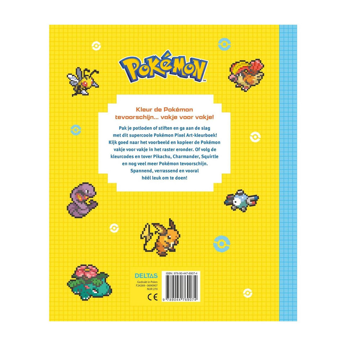 Zabawa w kolorowanie pikseli pokemonów Deltas