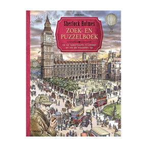Książka o poszukiwaniach i łamigłówkach Deltas Sherlock Holmes